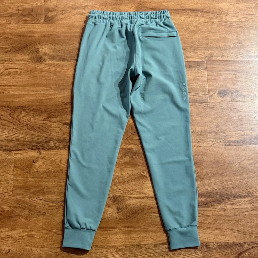 Wild South Strike‎ Women Small Teal Green Jogger Pants NWOT